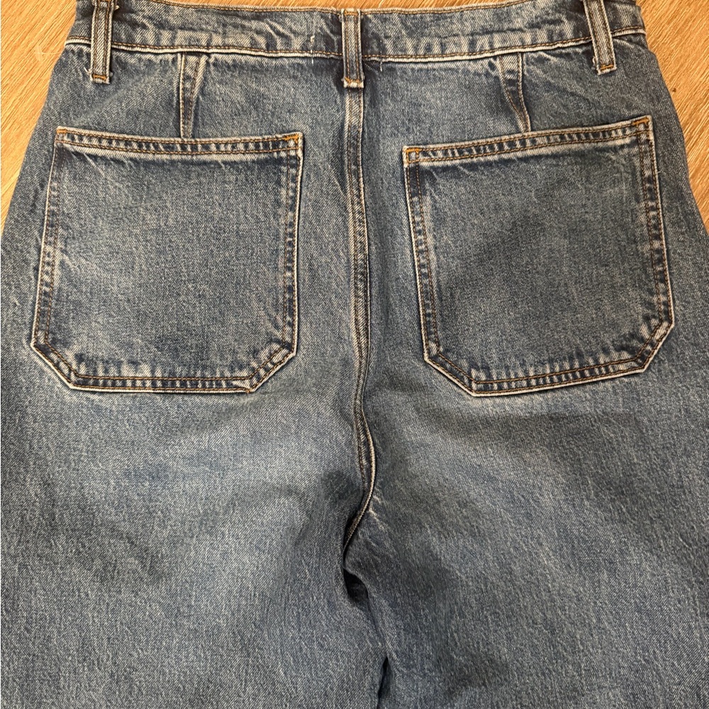 Reformation Alyssa High Rise Wide Leg Long Jeans, Size 29 - Picture 8 of 12
